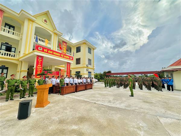 CÔNG AN PHƯỜNG NAM ĐỒ SƠN RA QUÂN CAO ĐIỂM XÂY DỰNG ĐỊA BÀN KHÔNG MA TÚY NĂM 2025