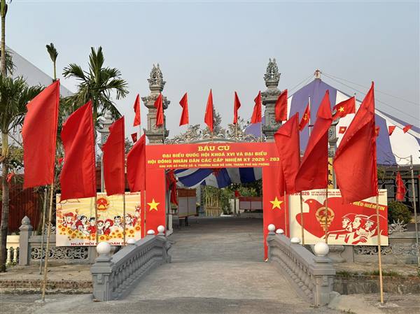 PHƯỜNG NAM ĐỒ SƠN SẴN SÀNG CHO NGÀY HỘI NON SÔNG 15/3/2026 