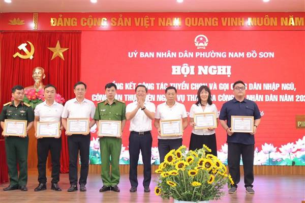 NAM ĐỒ SƠN TỔNG KẾT CÔNG TÁC TUYỂN QUÂN NĂM 2026 – HOÀN THÀNH CHỈ TIÊU, NÂNG CAO CHẤT LƯỢNG