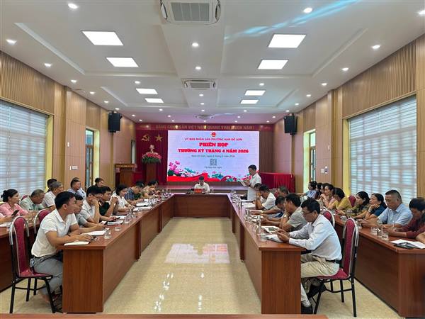 Phường Nam Đồ Sơn tổ chức phiên họp thường kỳ tháng 5 năm 2026 