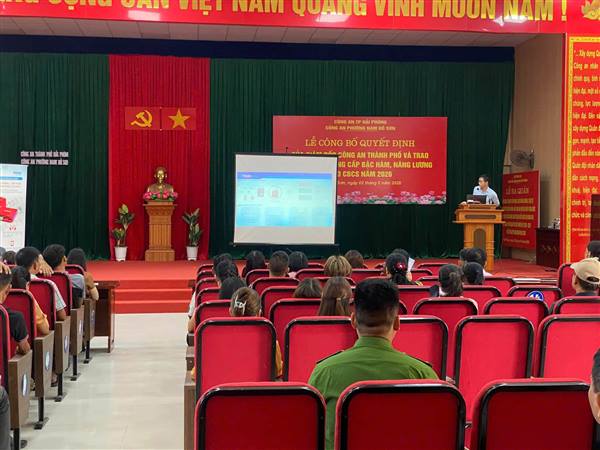 Công an phường Nam Đồ Sơn nâng cao hiệu quả công tác phòng cháy, chữa cháy và cứu nạn, cứu hộ;