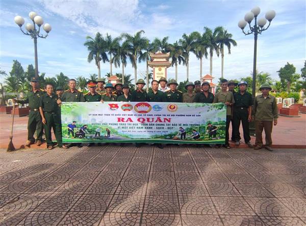 PHƯỜNG NAM ĐỒ SƠN TỔ CHỨC LỄ PHÁT ĐỘNG VÀ RA QUÂN HƯỞNG ỨNG PHONG TRÀO THI ĐUA “TOÀN DÂN CHUNG TAY BẢO VỆ MÔI TRƯỜNG, VÌ MỘT HẢI PHÒNG XANH - SẠCH - ĐẸP”