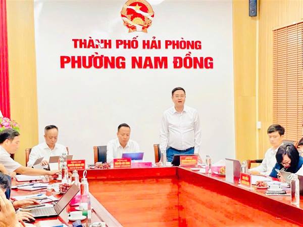 Ban Chấp hành Đảng bộ phường Nam Đồng tổ chức Hội nghị lần thứ 7