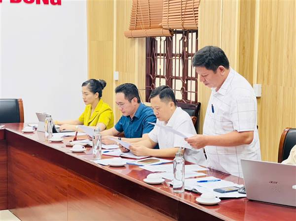 UBND PHƯỜNG NAM ĐỒNG TỔ CHỨC PHIÊN HỌP THƯỜNG KỲ THÁNG 10 LẦN 1