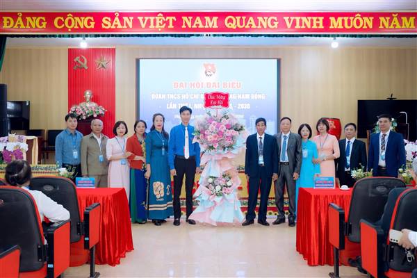 ĐẠI HỘI ĐẠI BIỂU ĐOÀN TNCS HỒ CHÍ MINH PHƯỜNG NAM ĐỒNG LẦN THỨ I, NHIỆM KỲ 2025-2030
