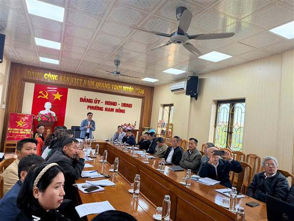 Hội nghị hướng dẫn đổi mới, nâng cao chất lượng sinh hoạt chi bộ, công tác quản lý đảng viên 213 và tập huấn sử dụng ứng dụng “Sổ tay đảng viên điện tử” 