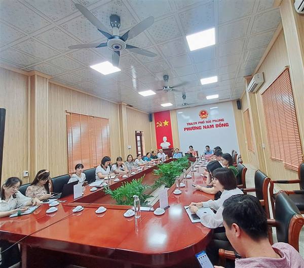 PHƯỜNG NAM ĐỒNG THAM DỰ HỘI NGHỊ BÁO CÁO VIÊN CẤP THÀNH PHỐ THÁNG 8 NĂM 2025