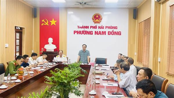 PHƯỜNG NAM ĐỒNG TỔ CHỨC HỘI NGHỊ TRIỂN KHAI THUẾ ĐẤT PHI NÔNG NGHIỆP