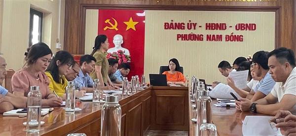 SINH HOẠT CHUYÊN ĐỀ " KỸ NĂNG CƠ BẢN KHI VIẾT TIN, BÀI TRÊN TRANG TIN CỦA ĐẢNG BỘ PHƯỜNG"