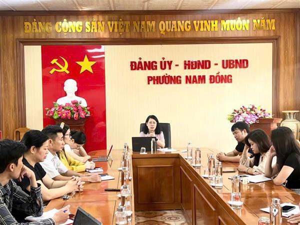 BAN TỔ CHỨC "NAM ĐỒNG – GIAI ĐIỆU TÔI YÊU" HỌP RÚT KINH NGHIỆM SAU CHƯƠNG TRÌNH NGHỆ THUẬT “VŨ ĐIỆU MÙA HÈ & GIAI ĐIỆU MÙA THU”