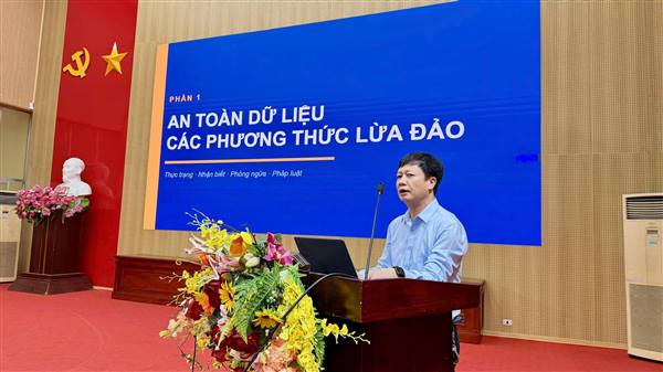 PHƯỜNG NAM ĐỒNG TỔ CHỨC TẬP HUẤN KỸ NĂNG AN TOÀN THÔNG TIN, AN NINH MẠNG VÀ CHUYỂN ĐỔI SỐ