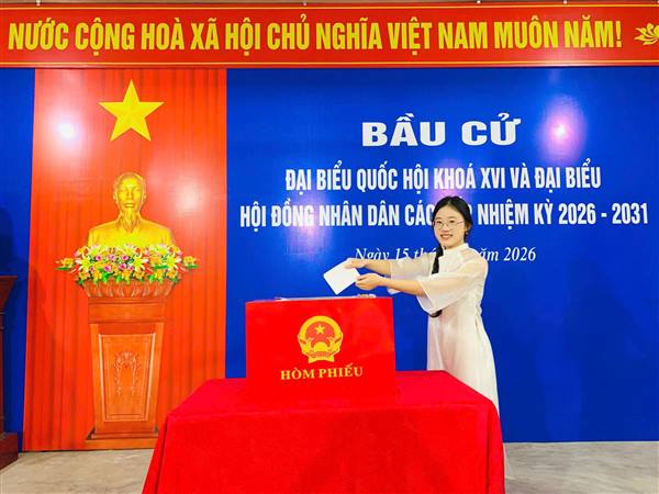 LỄ KHAI MẠC BẦU CỬ TẠI CÁC ĐƠN VỊ BẦU CỬ CỦA PHƯỜNG NAM ĐỒNG