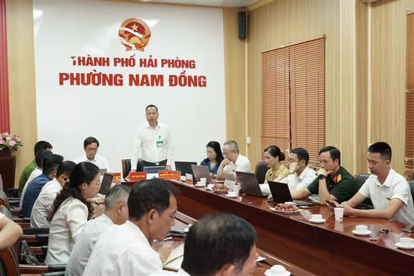 HỘI ĐỒNG NHÂN DÂN PHƯỜNG NAM ĐỒNG TỔ CHỨC KỲ HỌP THỨ HAI (KỲ HỌP CHUYÊN ĐỀ)