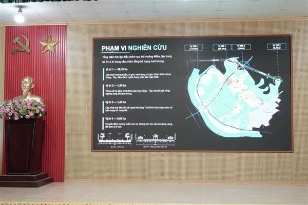 PHƯỜNG NAM ĐỒNG TỔ CHỨC HỘI NGHỊ CÔNG BỐ ĐỒ ÁN ĐIỀU CHỈNH CỤC BỘ QUY HOẠCH XÂY DỰNG XÃ NÔNG THÔN MỚI