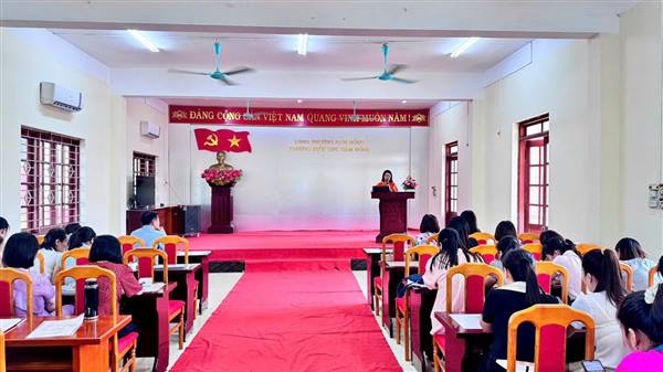 ĐẢNG ỦY PHƯỜNG NAM ĐỒNG: ĐỒNG HÀNH XÂY DỰNG MÔI TRƯỜNG GIÁO DỤC CHUẨN MỰC VÀ HẠNH PHÚC