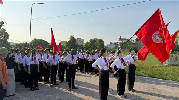 SÔI NỔI HỘI THI NGHI THỨC ĐỘI – TRẠI HÈ PHƯỜNG NAM ĐỒNG NĂM 2026 