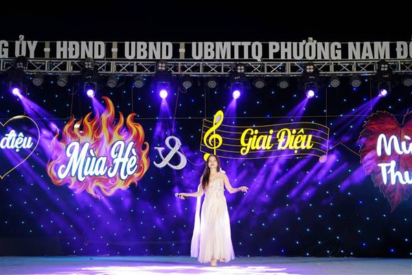 PHƯỜNG NAM ĐỒNG TỔ CHỨC CHƯƠNG TRÌNH NGHỆ THUẬT “VŨ ĐIỆU MÙA HÈ - GIAI ĐIỆU MÙA THU”