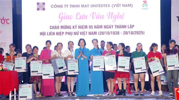CÔNG ĐOÀN XÃ NAM SÁCH TRI ÂN NGƯỜI LAO ĐỘNG NHÂN DỊP 20/10 