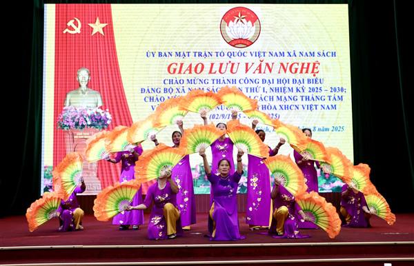 MTTQ xã Nam Sách tạo đồng thuận, đoàn kết xây dựng quê hương