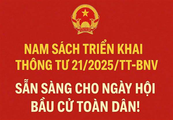 UBND xã Nam Sách triển khai Thông tư hướng dẫn nghiệp vụ công tác tổ chức bầu cử nhiệm kỳ 2026–2031