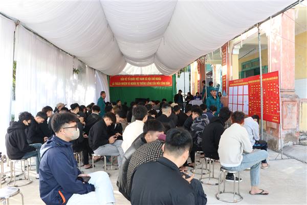 Nam Sách tổ chức khám tuyển nghĩa vụ quân sự cho nam công dân trong độ tuổi 