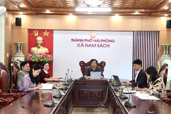 Đảng ủy xã Nam Sách tham dự Hội nghị toàn quốc tập huấn công tác khoa giáo năm 2025