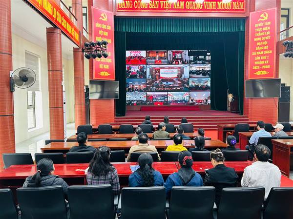 Xã Nam Sách tham dự Hội nghị tập huấn công tác bầu cử đại biểu Quốc hội khóa XVI và đại biểu HĐND các cấp nhiệm kỳ 2026–2031