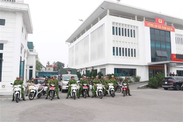 Nam Sách ra quân mở đợt cao điểm tấn công, trấn áp tội phạm đảm bảo an ninh trật tự trong thời gian tổ chức sự kiện chính trị trọng đại của đất nước và dịp Tết Nguyên đán 2026