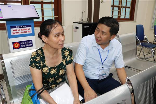 Nam Sách đặt mục tiêu mức độ hài lòng của người dân và doanh nghiệp về giải quyết TTHC đạt 95 % trở lên