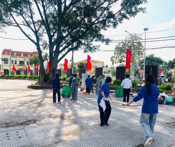 Tuổi trẻ Nam Sách với những phần việc ý nghĩa chào mừng Đại hội Đảng bộ xã lần thứ I