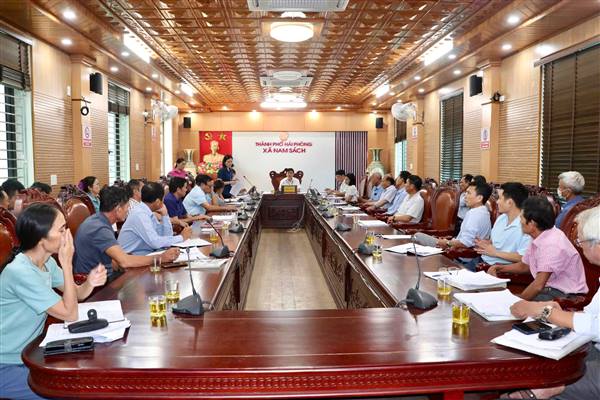 UBND xã Nam Sách triển khai chiến dịch làm giàu, làm sạch cơ sở dữ liệu đất đai