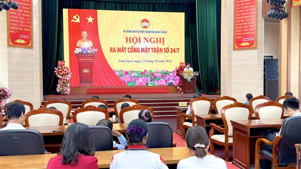 Ra mắt cổng Mặt trận số 24/7 - “Tiếp nhận, xử lý phản ánh, kiến nghị của người dân”