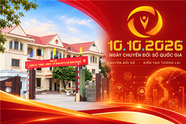 HƯỞNG ỨNG NGÀY CHUYỂN ĐỔI SỐ QUỐC GIA 10/10/2026