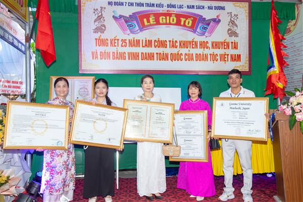 Dòng họ Đoàn 7 chi Trâm Kiều – 25 năm lan tỏa truyền thống khuyến học, khuyến tài
