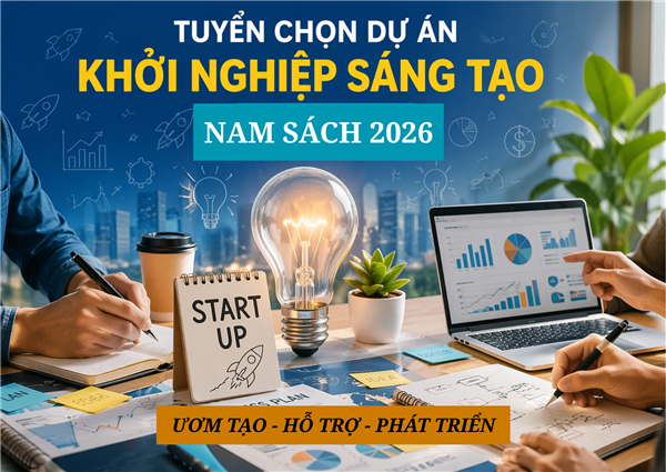 Nam Sách triển khai tuyển chọn dự án khởi nghiệp sáng tạo năm 2026