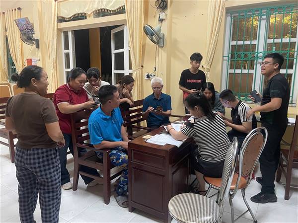 Nam Sách đẩy nhanh hỗ trợ cài đặt Sổ sức khỏe điện tử trên ứng dụng VNeID