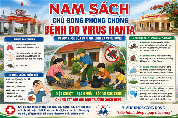 Tăng cường truyền thông phòng, chống dịch bệnh do vi rút Hanta