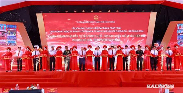 Toàn cảnh Lễ khởi công, khánh thành 14 công trình, dự án