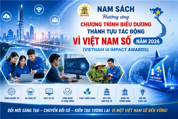 Nam Sách hưởng ứng Chương trình Biểu dương thành tựu tác động vì Việt Nam số năm 2026