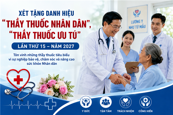 Nam Sách triển khai kế hoạch xét tặng danh hiệu “Thầy thuốc nhân dân”, “Thầy thuốc ưu tú” lần thứ 15