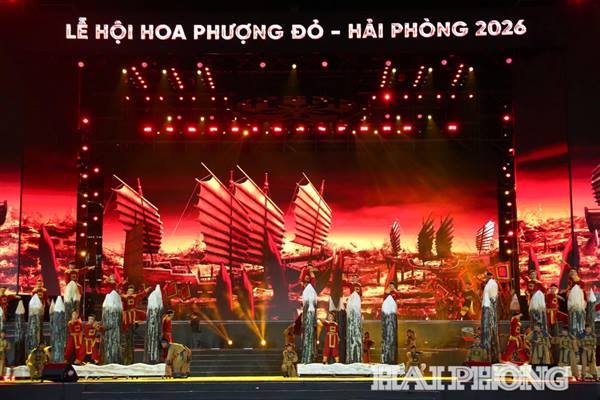 Sẵn sàng cho đêm khai mạc Lễ hội Hoa Phượng Đỏ - Hải Phòng 2026