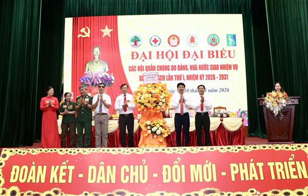 ĐẠI HỘI CÁC HỘI QUẦN CHÚNG XÃ NAM SÁCH NHIỆM KỲ 2026–2031