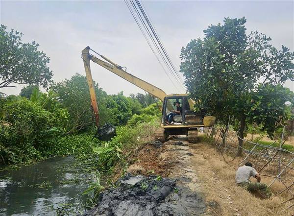 Nam Sách triển khai nạo vét kênh mương phục vụ sản xuất vụ Mùa 2026