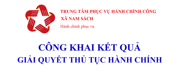 Công khai kết quả giải quyết Thủ tục hành chính ngày 25/6/2026 