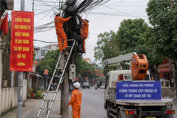 Nam Sách triển khai kế hoạch chỉnh trang, ngầm hóa mạng cáp viễn thông năm 2026