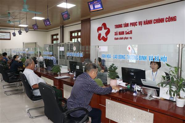 Nam Sách đẩy mạnh số hóa thủ tục hành chính, giảm thời gian giải quyết cho người dân