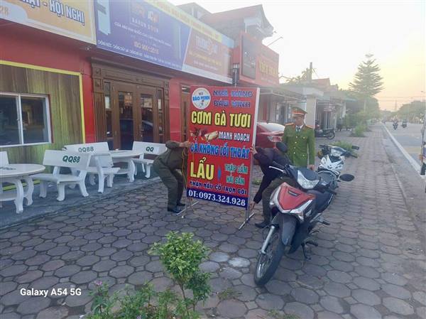 Nam Sách yêu cầu giải tỏa vi phạm hành lang an toàn giao thông trên Quốc lộ 37
