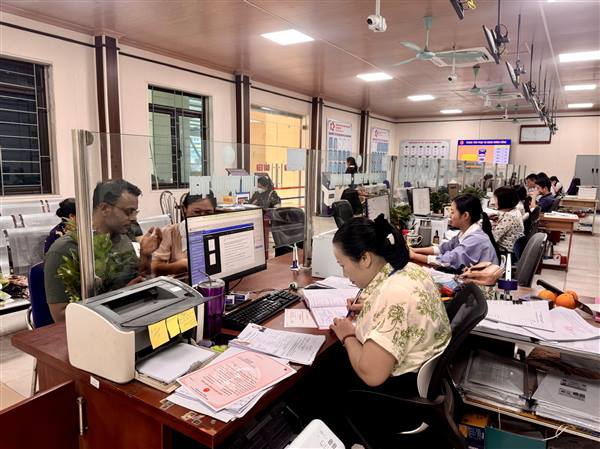 Nam Sách duy trì 100% hồ sơ trực tuyến, 99,24% người dân hài lòng khi giải quyết thủ tục hành chính