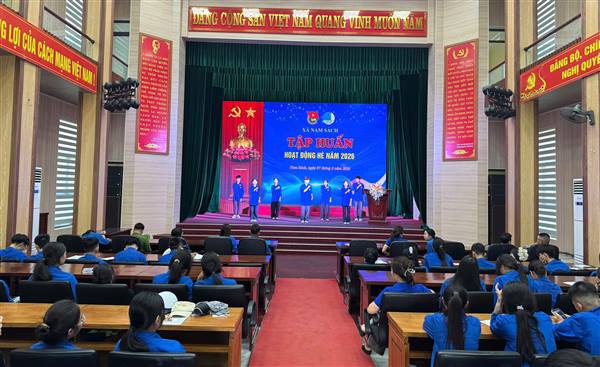 Nam Sách tăng cường tuyên truyền pháp luật, phòng chống tệ nạn xã hội và tập huấn kỹ năng hoạt động hè cho thanh niên