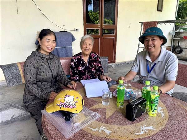 Xã Nam Sách hoàn thành việc lấy ý kiến cử tri về phương án sắp xếp, tổ chức lại thôn